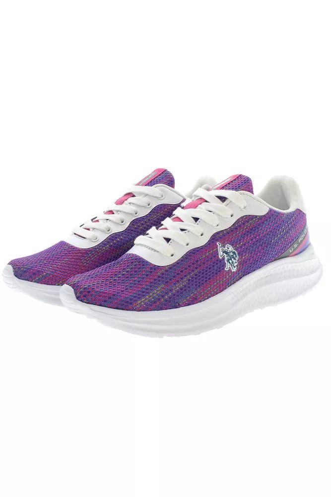 U.S. POLO ASSN. Elegant Purple Lace-up Sneakers U.S. POLO ASSN.