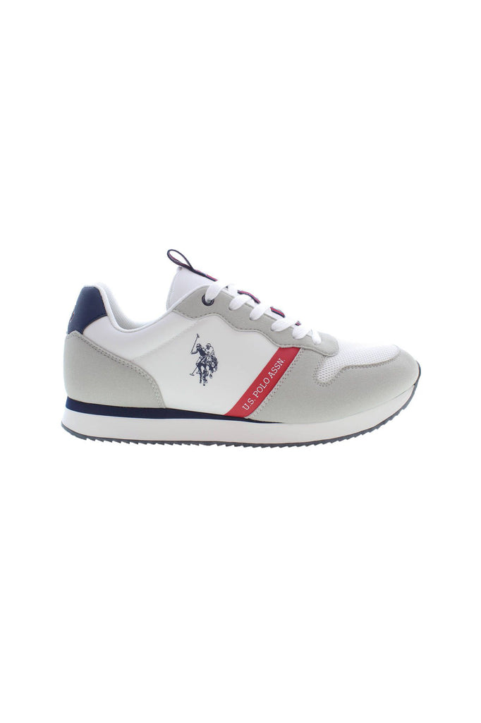 U.S. POLO ASSN. Sleek White Sneakers with Contrast Detailing U.S. POLO ASSN.