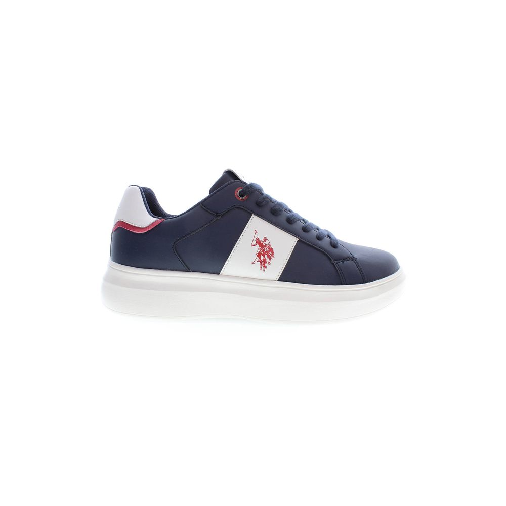 U.S. POLO ASSN. Chic Blue Lace-Up Sporty Sneakers U.S. POLO ASSN.