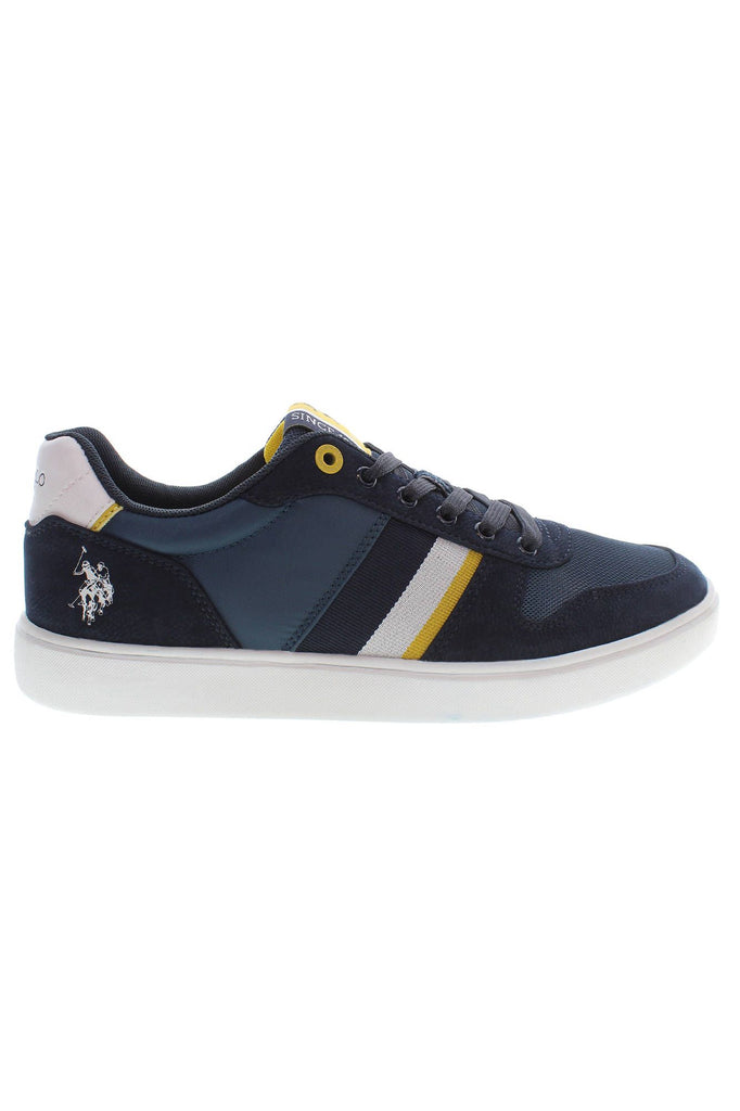 U.S. POLO ASSN. Sleek Blue Sneakers with Contrasting Details U.S. POLO ASSN.