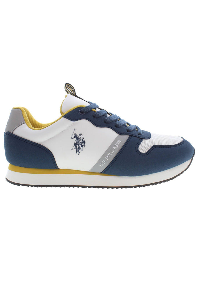 U.S. POLO ASSN. Sleek Blue Sneakers with Contrast Details U.S. POLO ASSN.