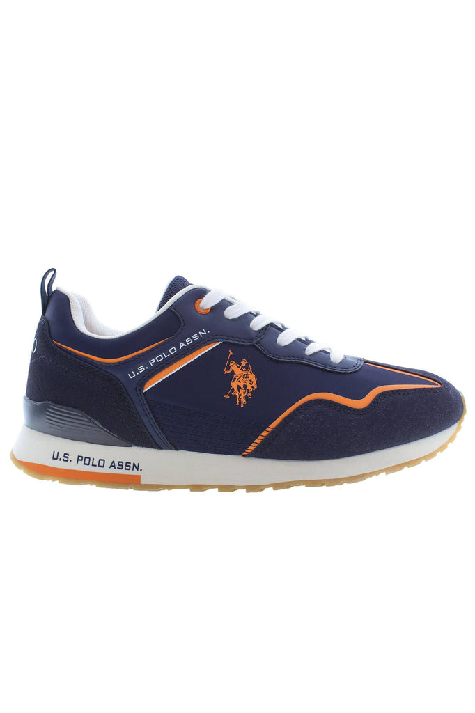 U.S. POLO ASSN. Chic Blue Sporty Lace-up Sneakers U.S. POLO ASSN.
