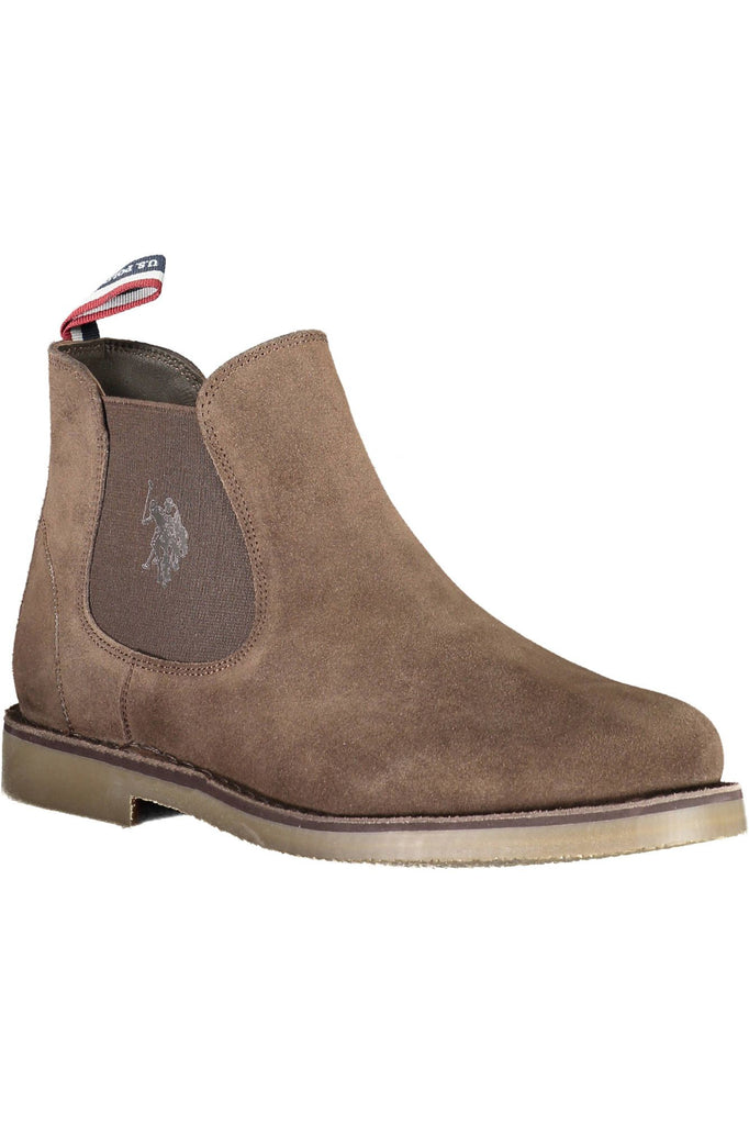 U.S. POLO ASSN. Elegant Ankle Boots with Logo Detailing U.S. POLO ASSN.