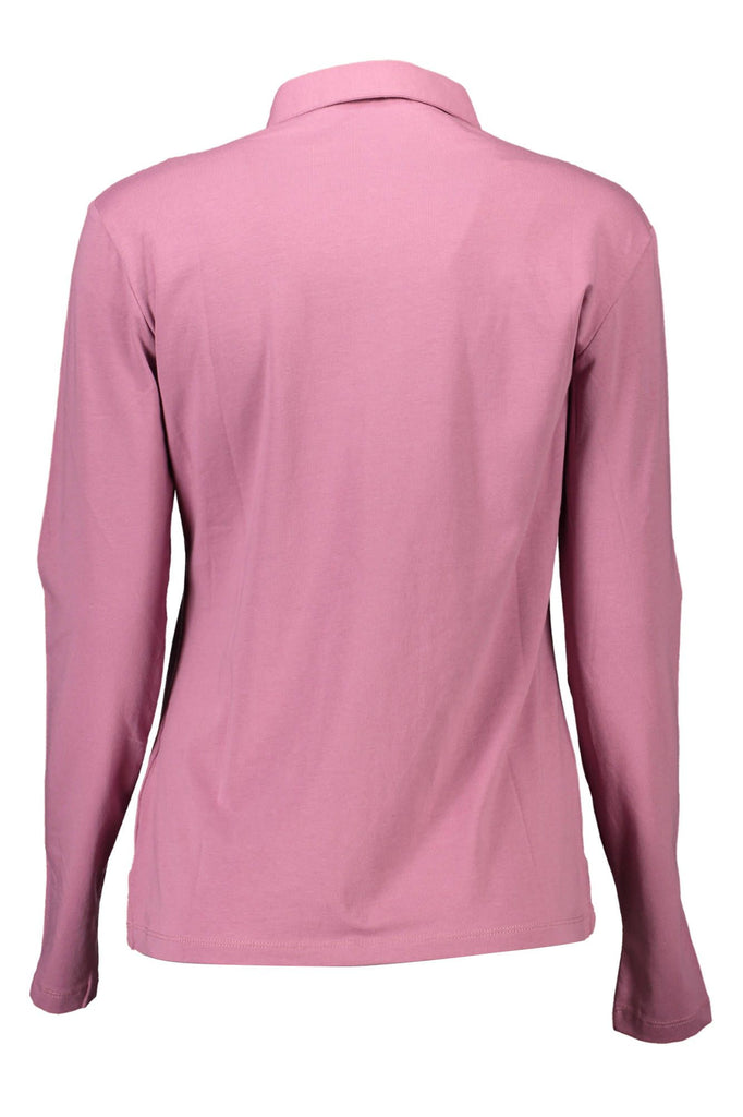 U.S. POLO ASSN. Chic Long-Sleeved Pink Polo for Women U.S. POLO ASSN.
