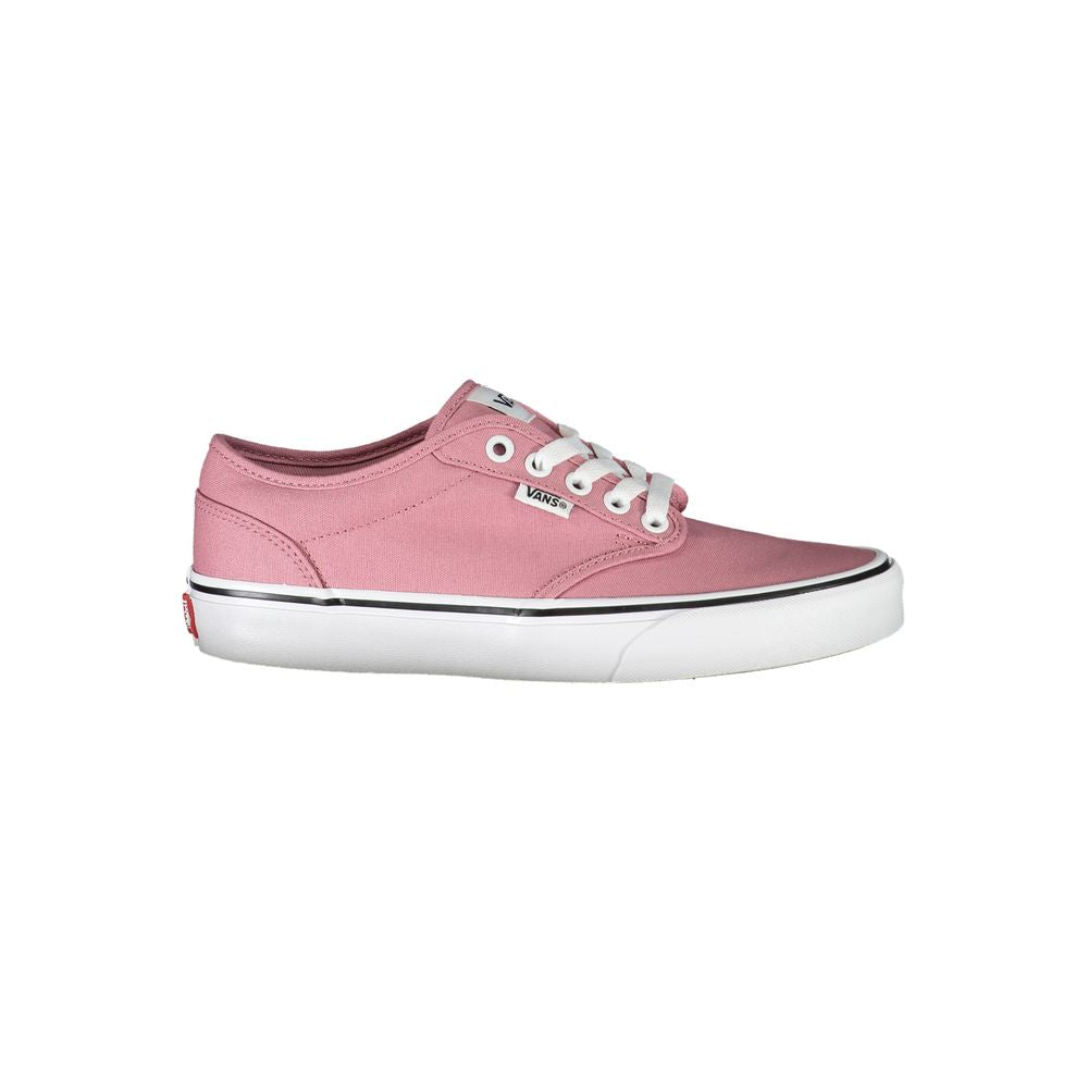 Vans Chic Pink Sneakers with Contrast Laces Vans
