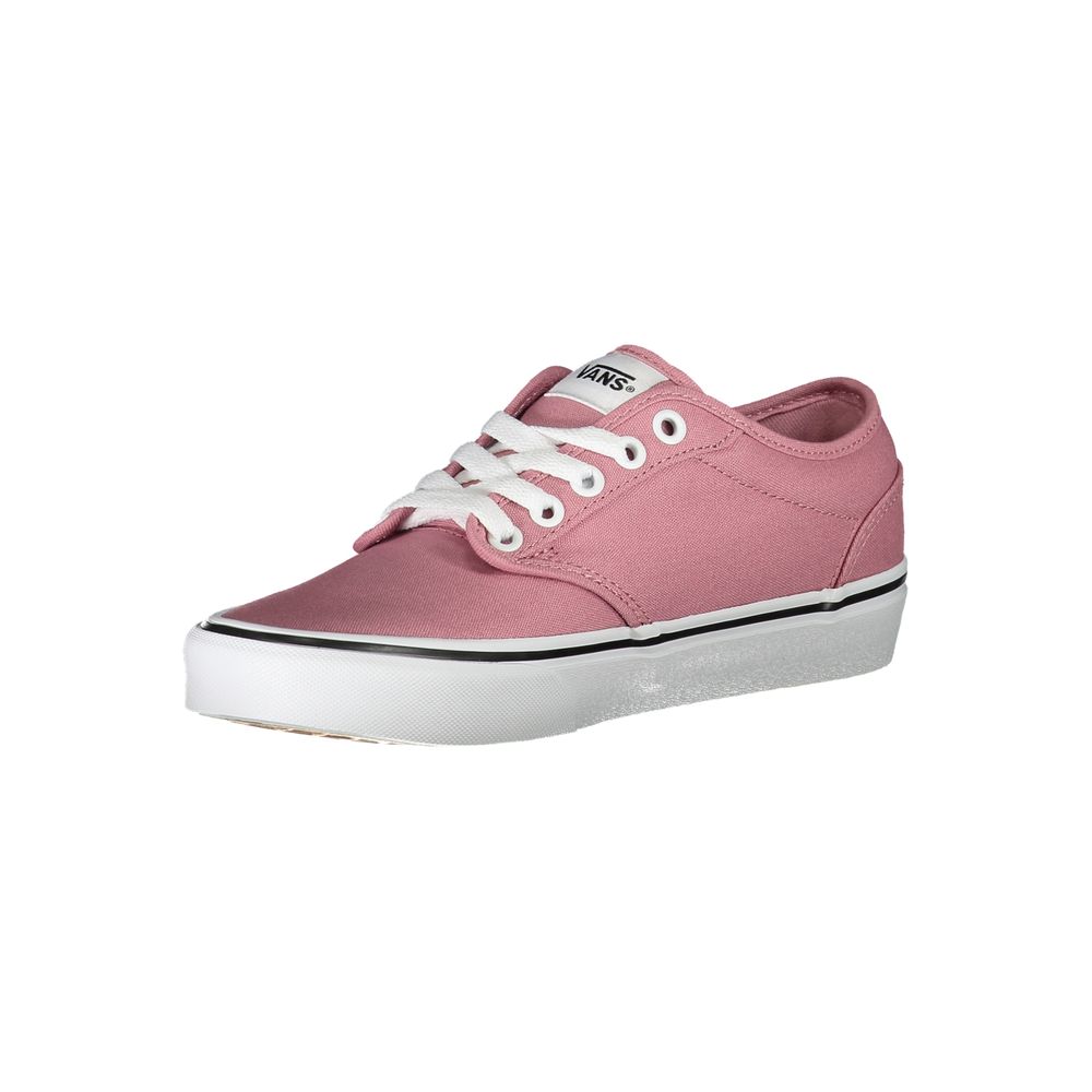 Vans Chic Pink Sneakers with Contrast Laces Vans