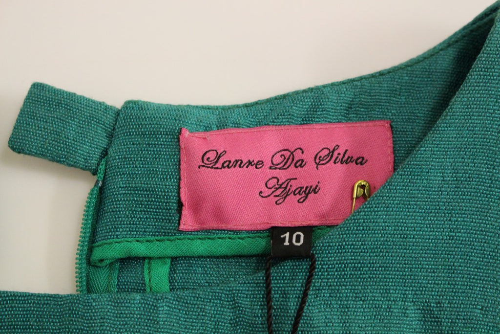 Lanre Da Silva Ajayi Green Above Knee Mini Dress - Luxe & Glitz