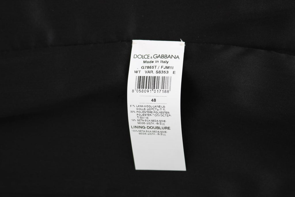 Dolce & Gabbana Black Polka Dot Pattern Vest - Luxe & Glitz