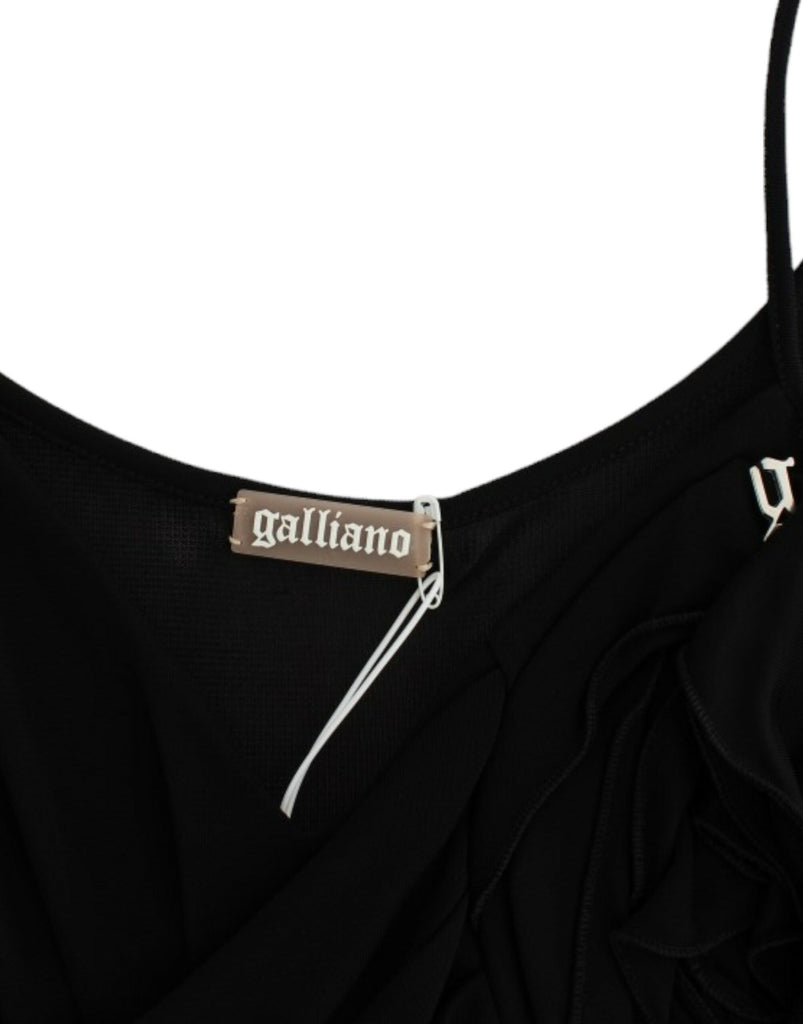 John Galliano Black coctail dress John Galliano