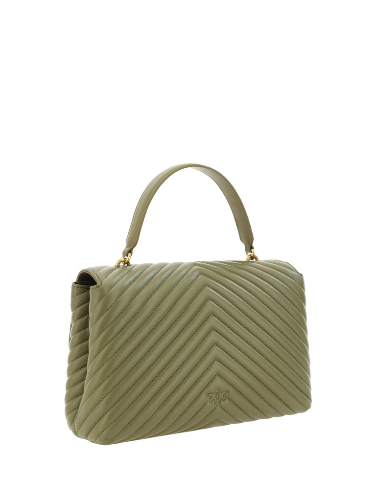PINKO Green Calf Leather Love Lady Handbag PINKO