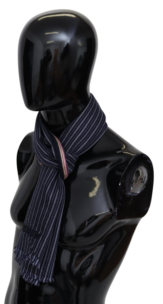 Missoni Multicolor Striped Wool Unisex Neck Wrap Scarf - Luxe & Glitz
