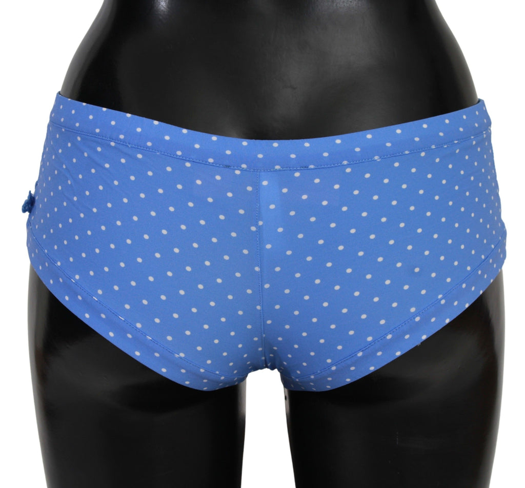Ermanno Scervino Blue Shorts Beachwear Bikini Bottoms Swimsuit - Luxe & Glitz