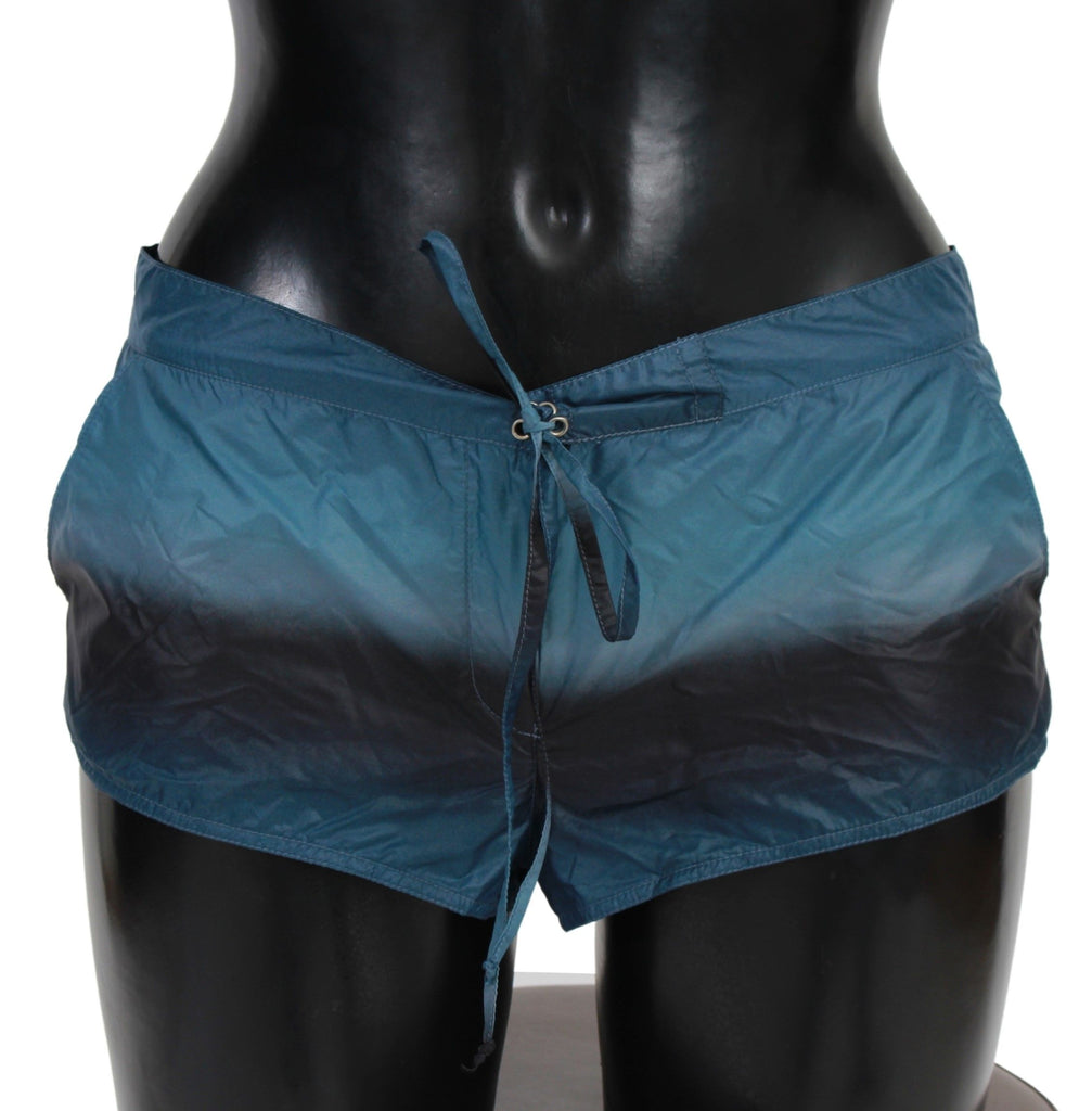 Ermanno Scervino Blue Ombre Shorts Beachwear Bikini Swimsuit - Luxe & Glitz
