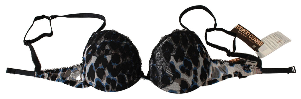 Roberto Cavalli Black Lace Reggiseno Nylon Bra Underwear - Luxe & Glitz