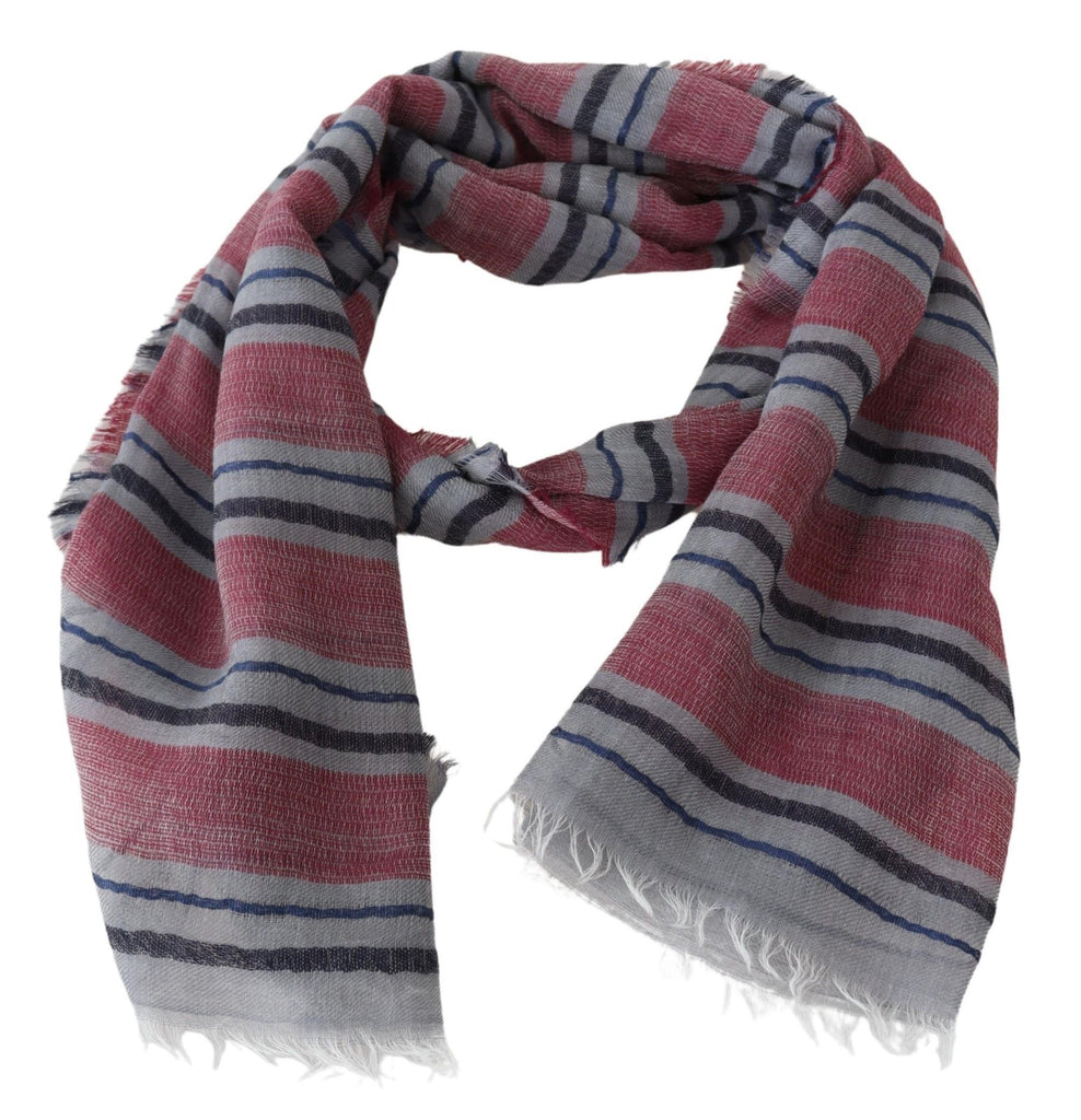 Missoni Multicolor Striped Wool Blend Unisex Neck Wrap Scarf - Luxe & Glitz