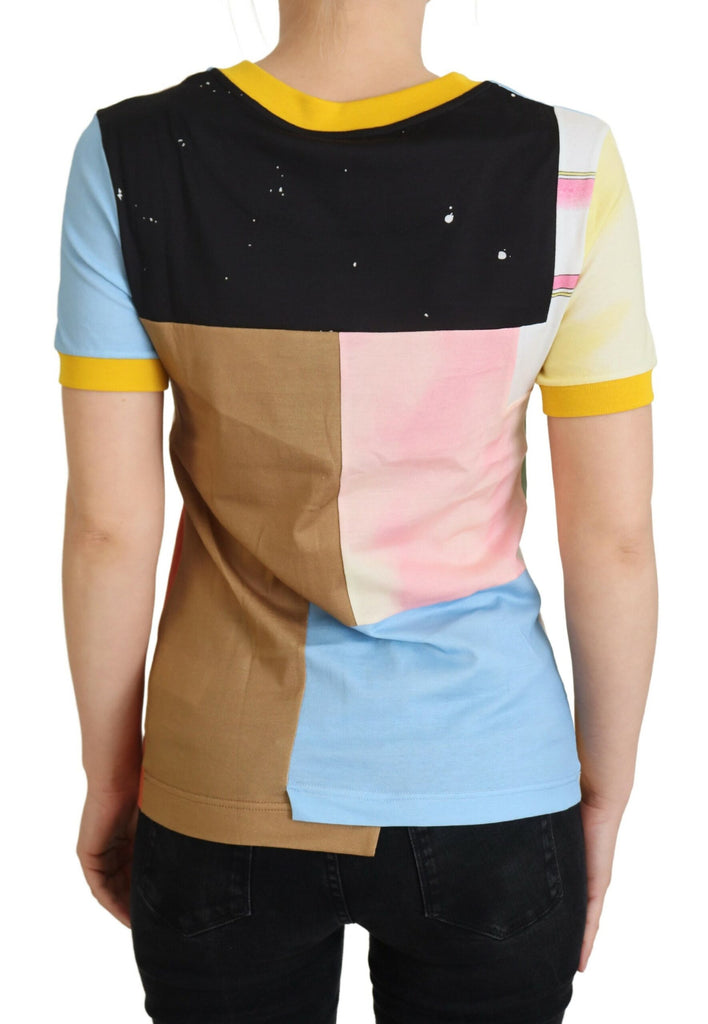 Dolce & Gabbana Multicolor Cotton  DG Love Patchwork Dolce & Gabbana