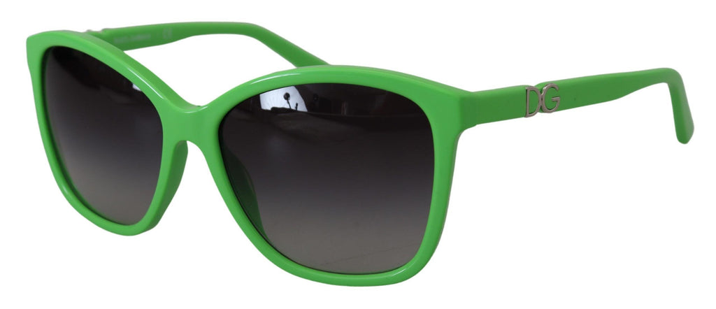 Dolce & Gabbana Green Acetate Frame Round Shades DG4170PM Sunglasses Dolce & Gabbana