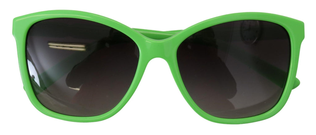 Dolce & Gabbana Green Acetate Frame Round Shades DG4170PM Sunglasses Dolce & Gabbana