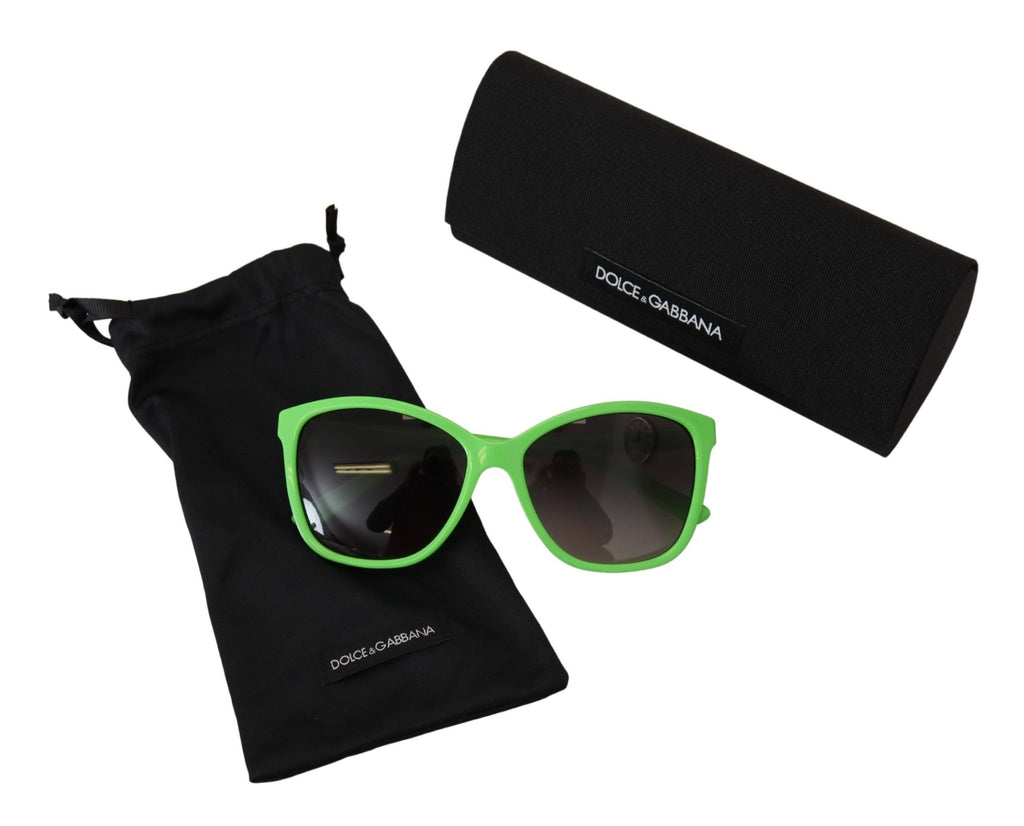 Dolce & Gabbana Green Acetate Frame Round Shades DG4170PM Sunglasses Dolce & Gabbana