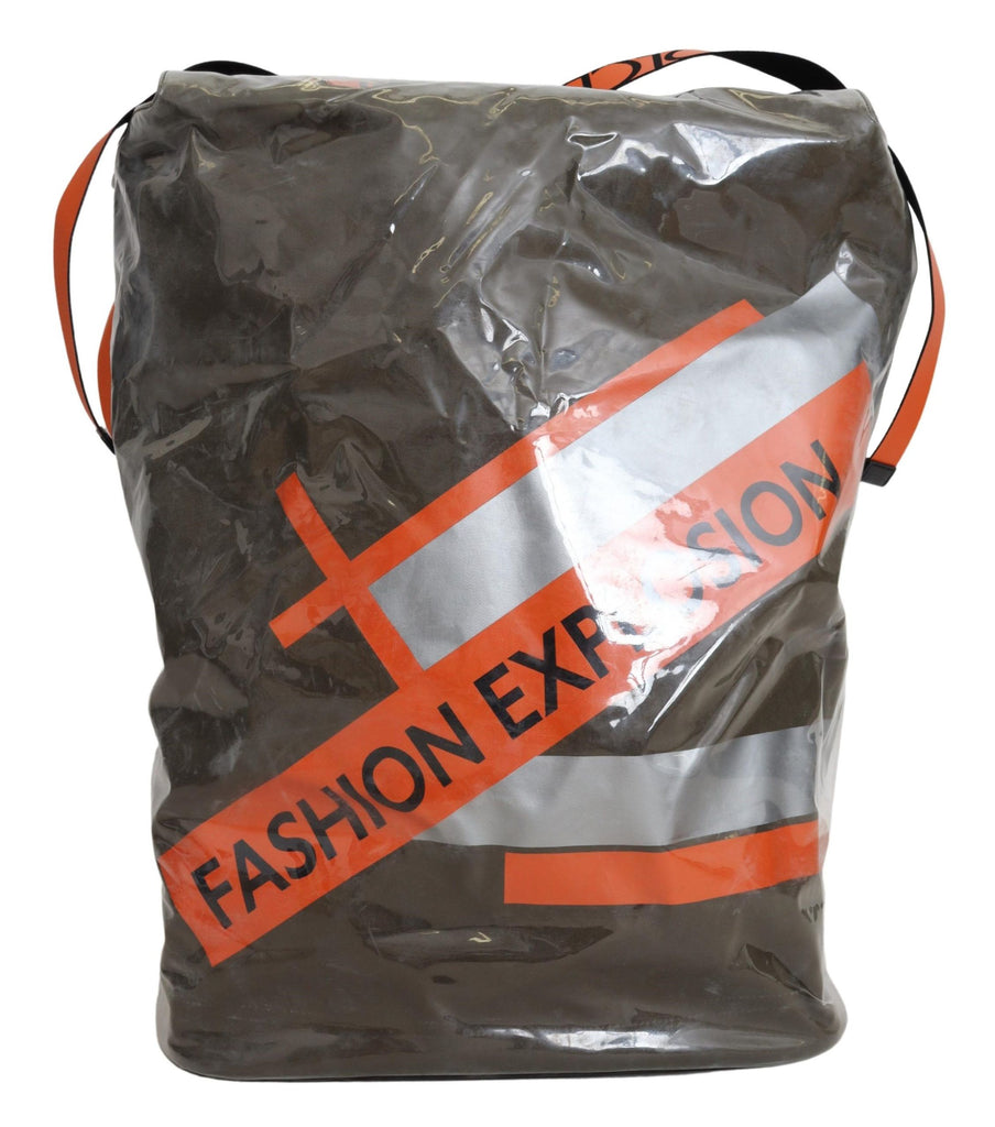 Dolce & Gabbana Cotton Men Large Fabric Green Shopping Tote Bag - Luxe & Glitz