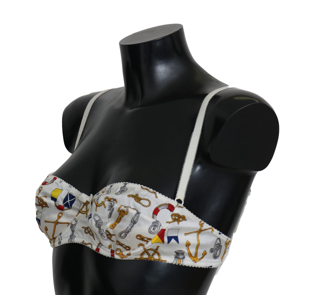 Dolce & Gabbana White Balconcino Sailor Print Underwear - Luxe & Glitz