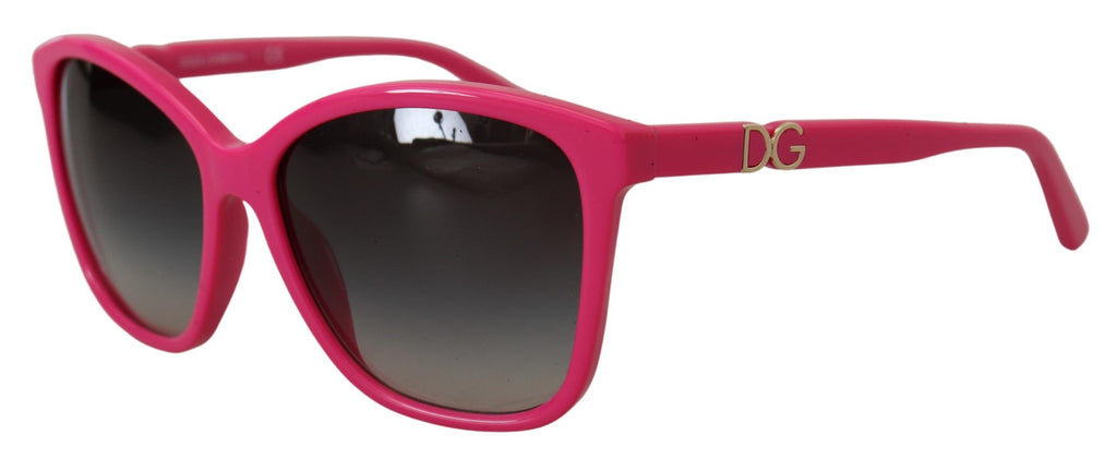 Dolce & Gabbana Pink Acetate Frame Round Shades DG4170M Women Sunglasses Dolce & Gabbana