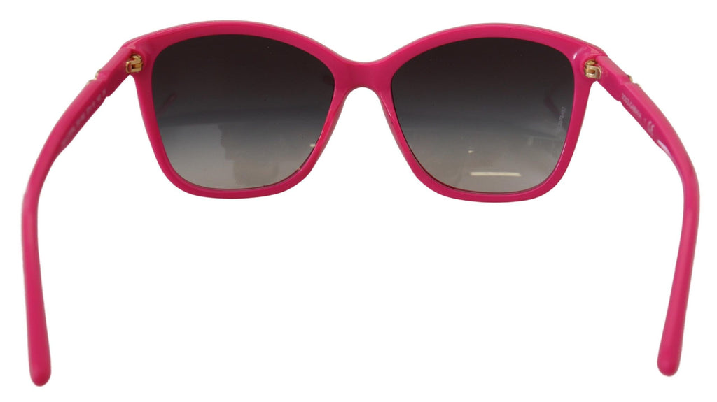 Dolce & Gabbana Pink Acetate Frame Round Shades DG4170M Women Sunglasses Dolce & Gabbana