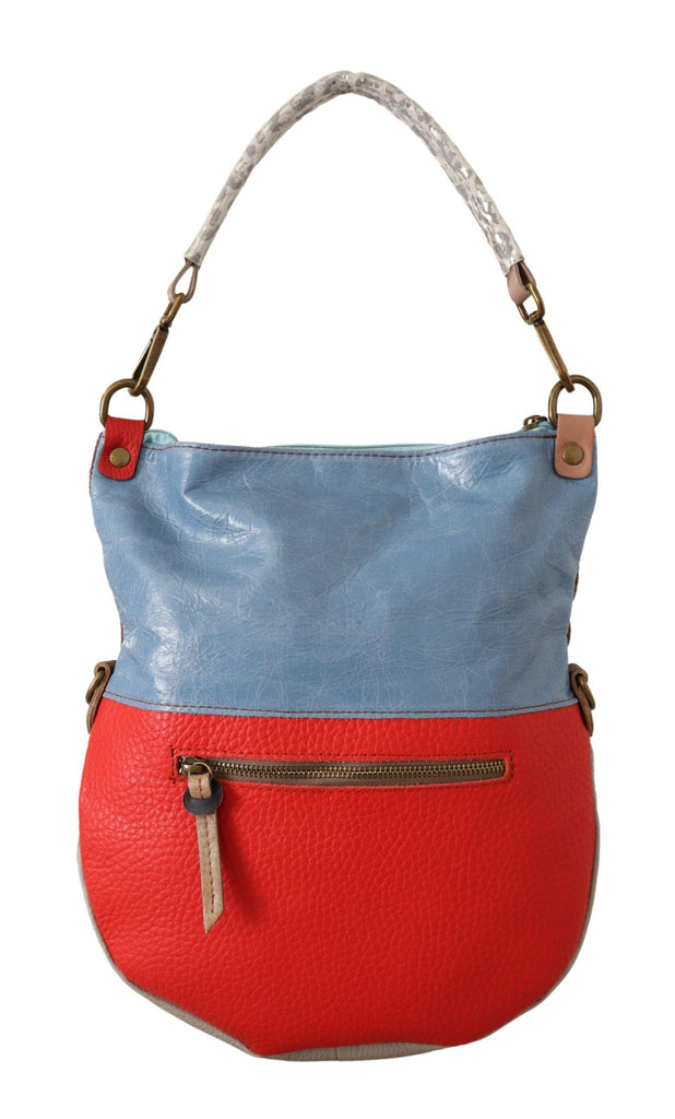 EBARRITO Multicolor Genuine Leather Shoulder Tote Women Handbag - Luxe & Glitz