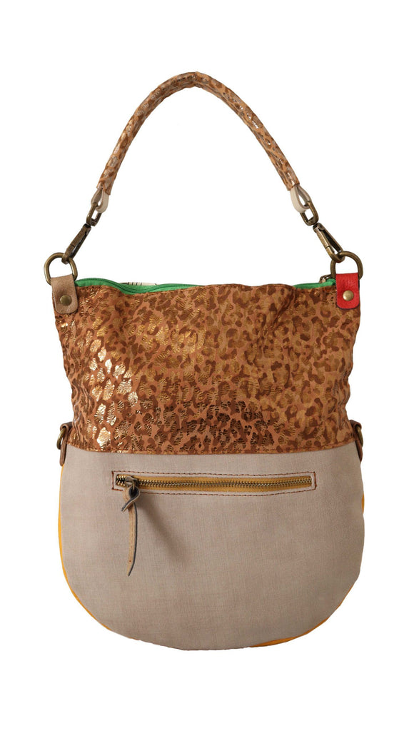 EBARRITO Multicolor Genuine Leather Shoulder Strap Tote Women Handbag - Luxe & Glitz