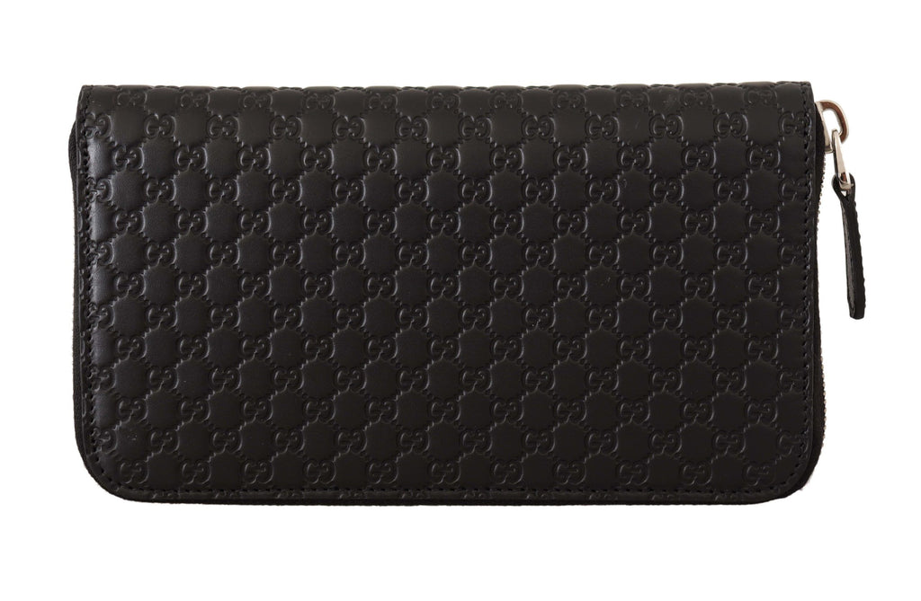 Gucci Black Wallet Microguccissima Leather Zipper wallet - Luxe & Glitz