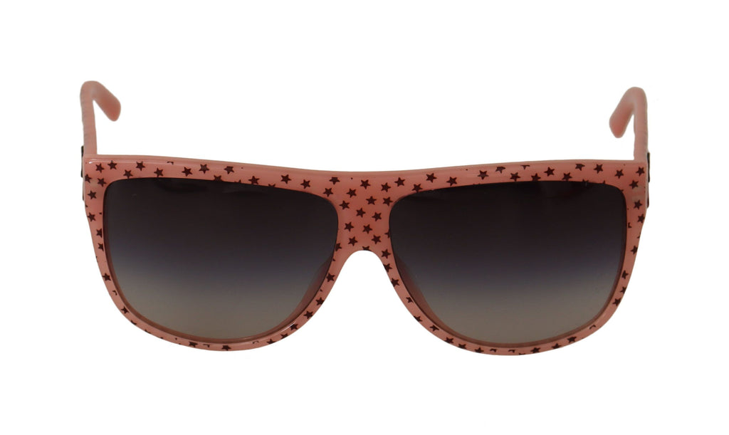 Dolce & Gabbana Brown Stars Acetate Frame Women Shades Sunglasses Dolce & Gabbana
