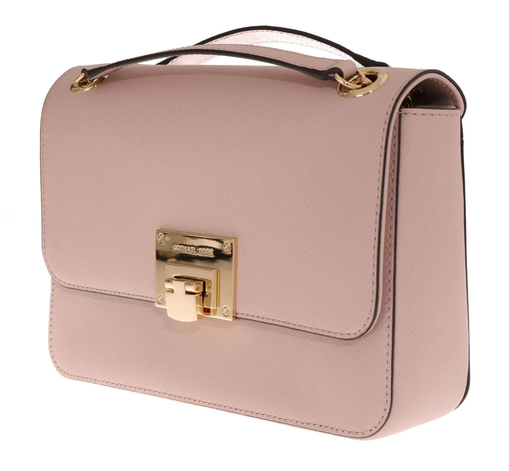 Michael Kors Pink Tina Leather Shoulder Bag - Luxe & Glitz