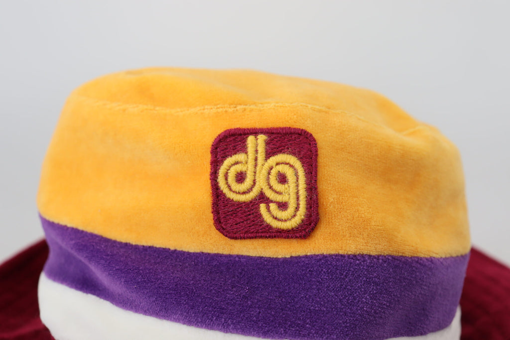 Dolce & Gabbana Multicolor DG Logo Cotton Blend Bucket Hat Dolce & Gabbana