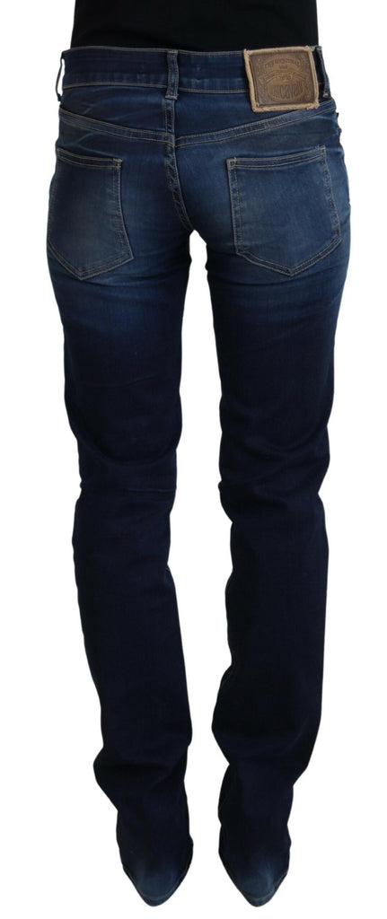 Just Cavalli Blue Cotton Women Casual Denim Jeans Just Cavalli