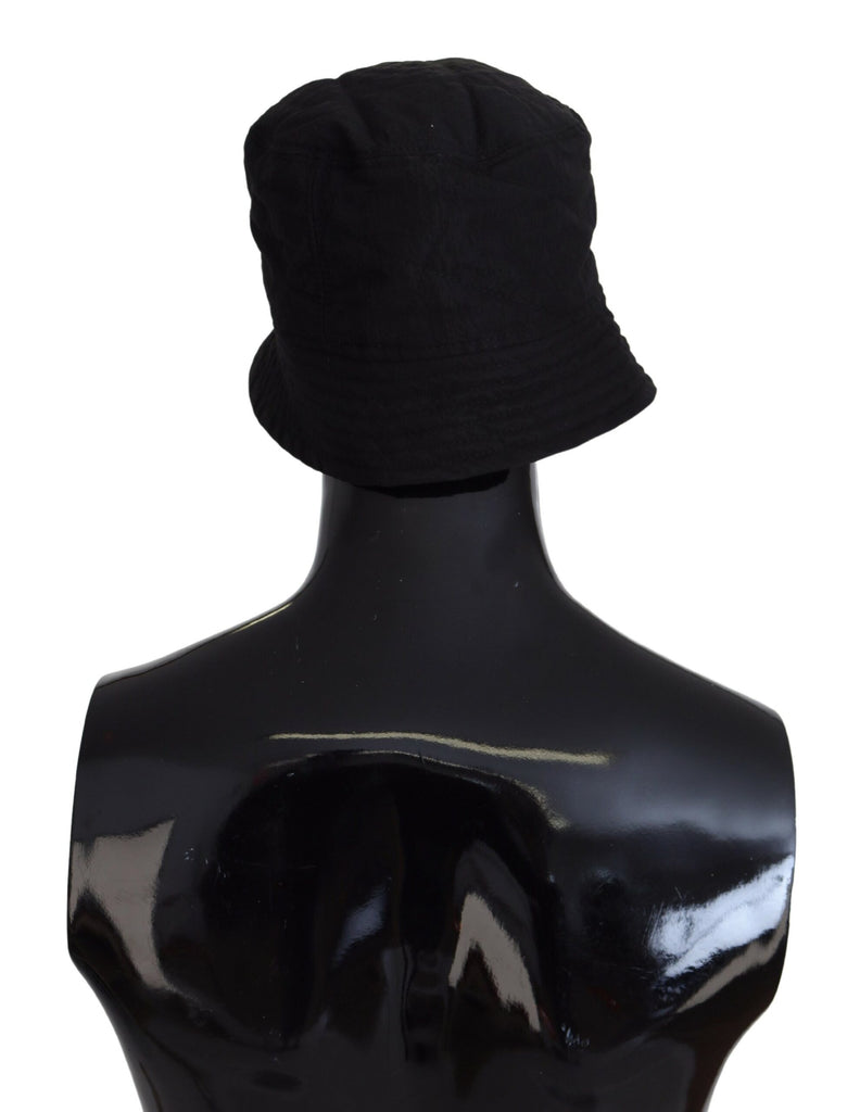 Dolce & Gabbana Black Nylon Women Bucket Cap Hat - Luxe & Glitz