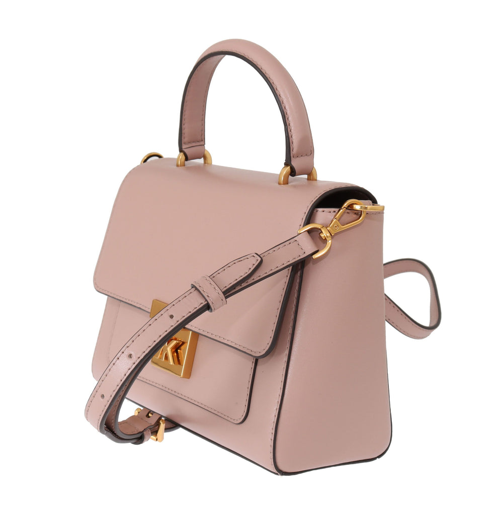 Michael Kors Pink MINDY Leather Shoulder Bag - Luxe & Glitz