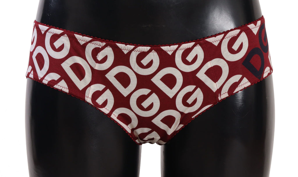 Dolce & Gabbana Multicolor DG Logo Print Slip Bottom Underwear - Luxe & Glitz