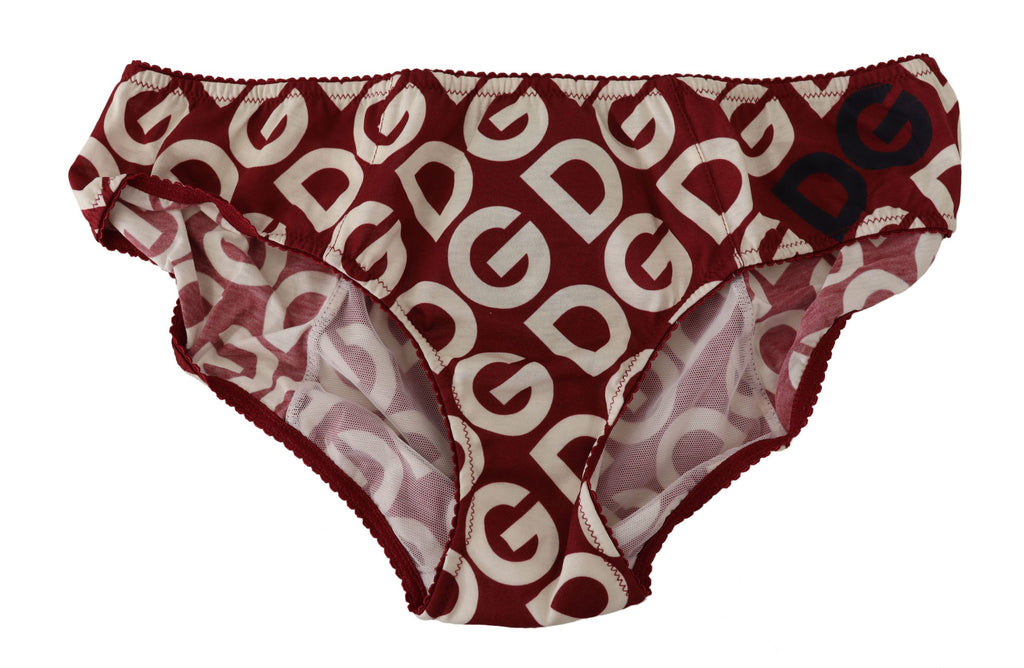 Dolce & Gabbana Multicolor DG Logo Print Slip Bottom Underwear - Luxe & Glitz