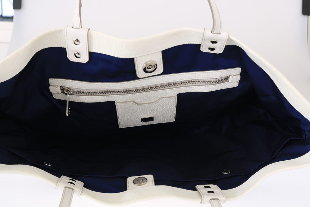 Dolce & Gabbana Blue Canvas #dgfamily Shopping BEATRICE Bag - Luxe & Glitz