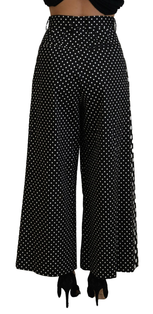 Dolce & Gabbana Multicolor Polka Dots High Waist  Pants Dolce & Gabbana