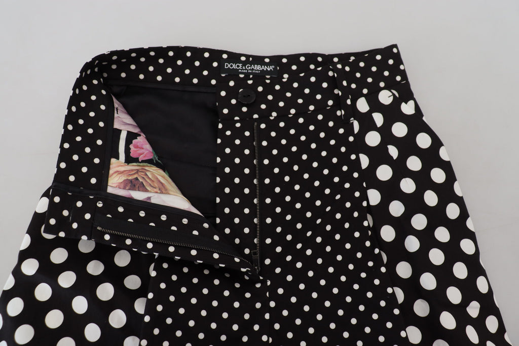 Dolce & Gabbana Multicolor Polka Dots High Waist  Pants Dolce & Gabbana