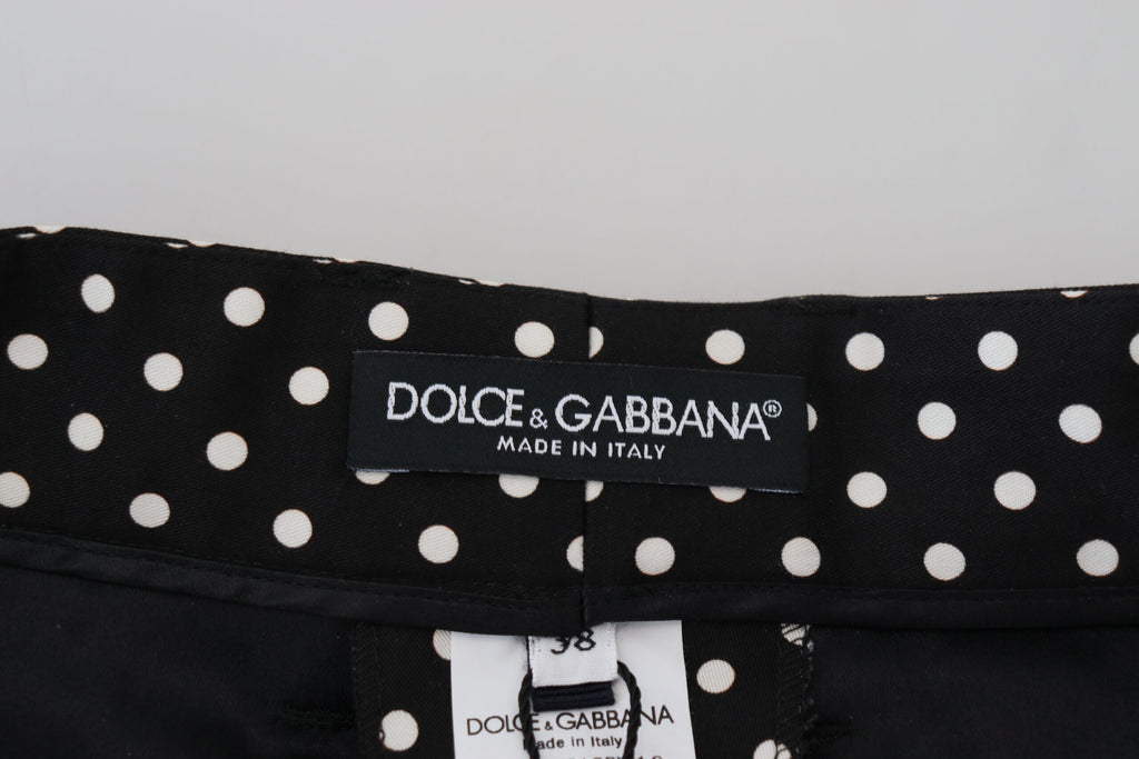 Dolce & Gabbana Multicolor Polka Dots High Waist  Pants Dolce & Gabbana