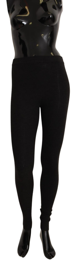 Dolce & Gabbana Gray Cashmere Tights Stocking Pantyhose Socks - Luxe & Glitz