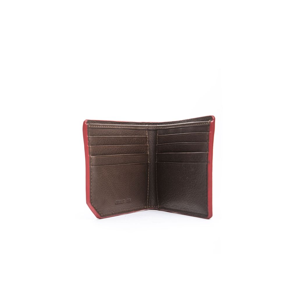 Cerruti 1881 Brown CALF Leather Wallet Cerruti 1881