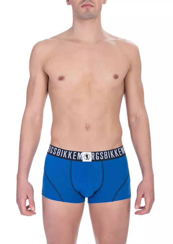 Bikkembergs Blue Cotton Underwear Bikkembergs