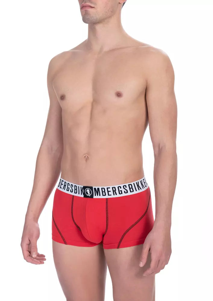 Bikkembergs Red Cotton Underwear Bikkembergs