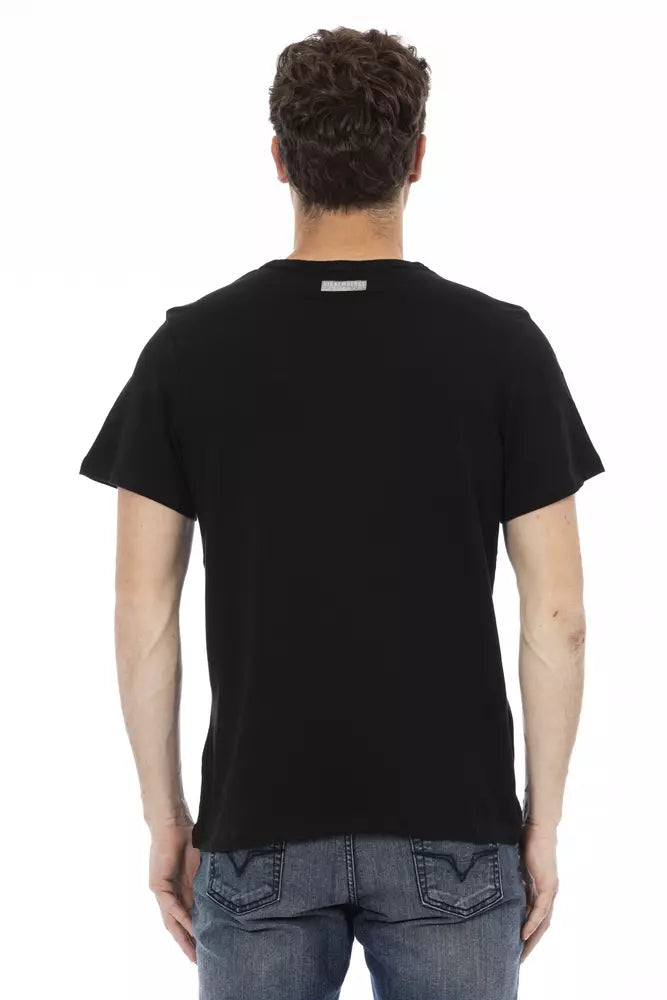 Bikkembergs Black Cotton T-Shirt Bikkembergs