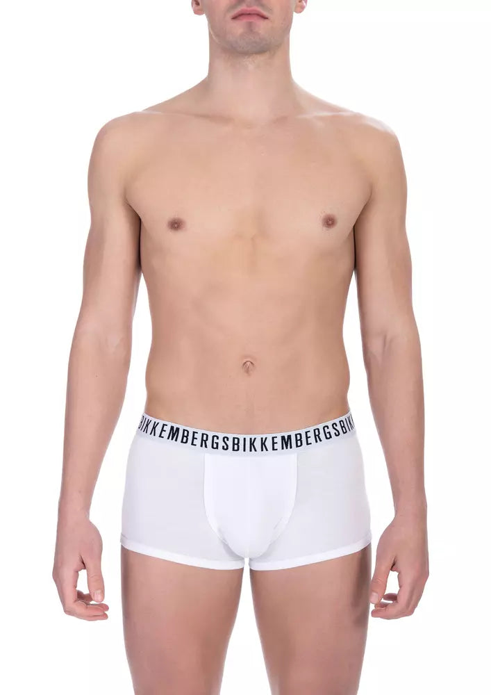 Bikkembergs White Cotton Underwear Bikkembergs