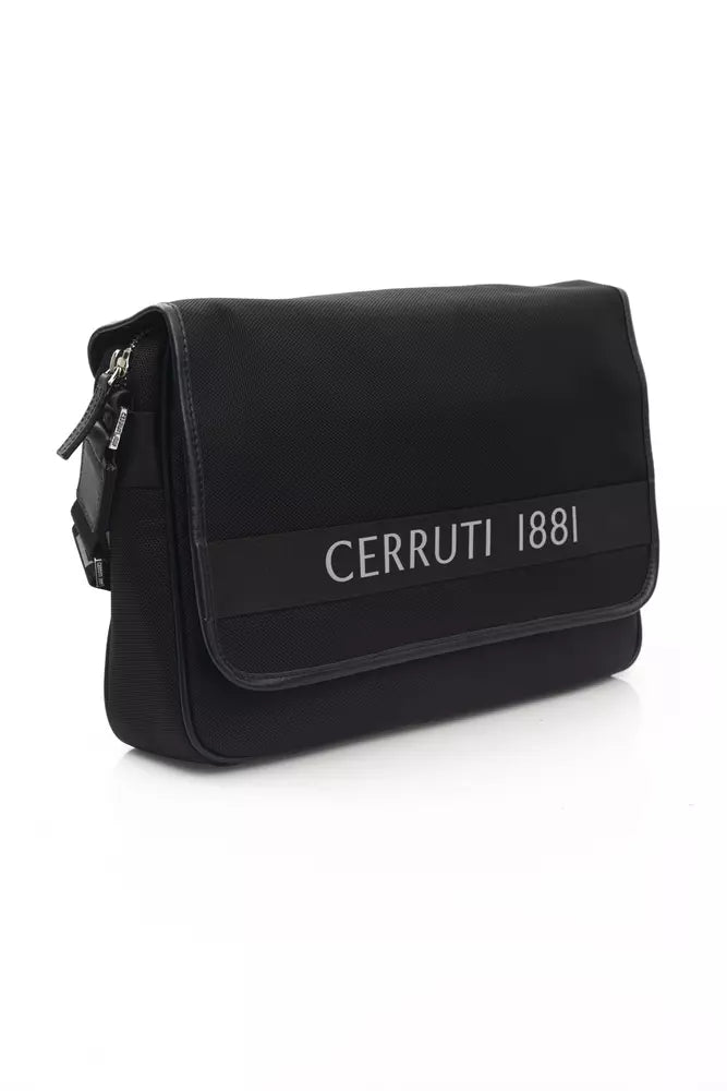 Cerruti 1881 Black Nylon Messenger Bag - Luxe & Glitz