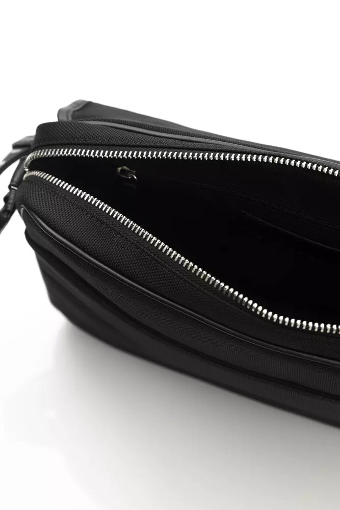 Cerruti 1881 Black Nylon Messenger Bag - Luxe & Glitz